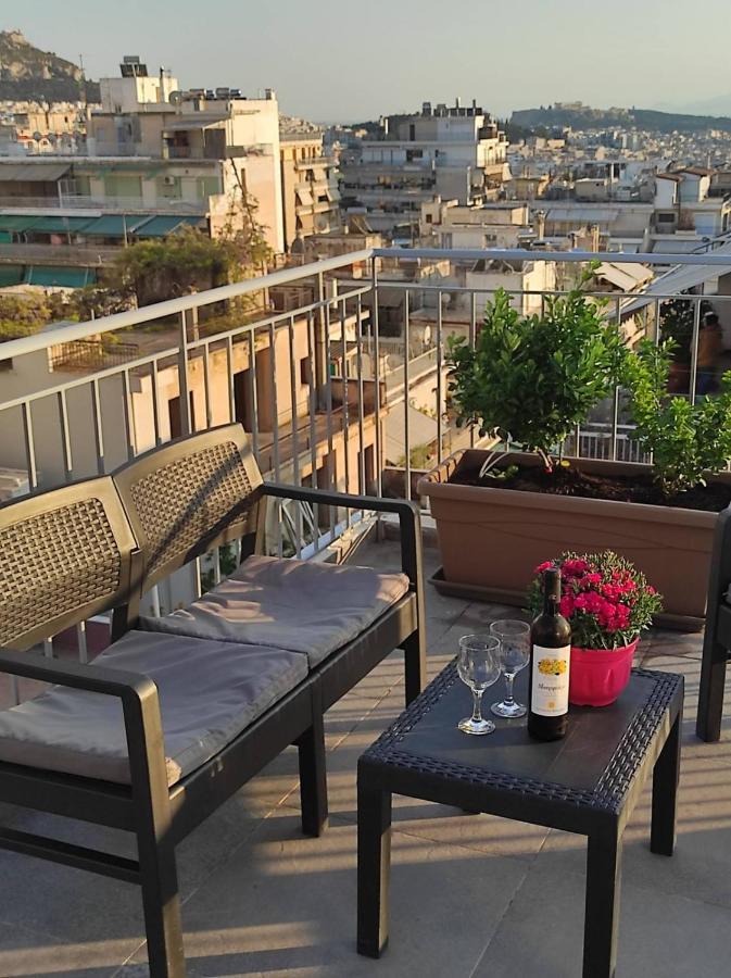 דירות Athens Acropolis View מראה חיצוני תמונה